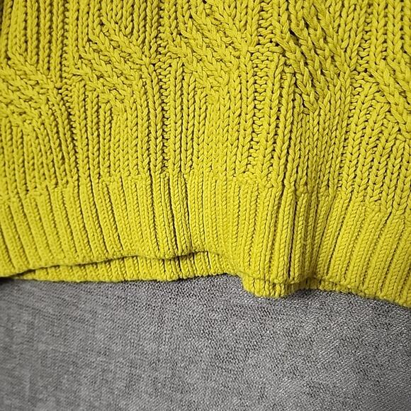 Vans Womens Yellow Knit Long Sleeve Fashion Sweater NWT Size Small - Picture 7 of 16